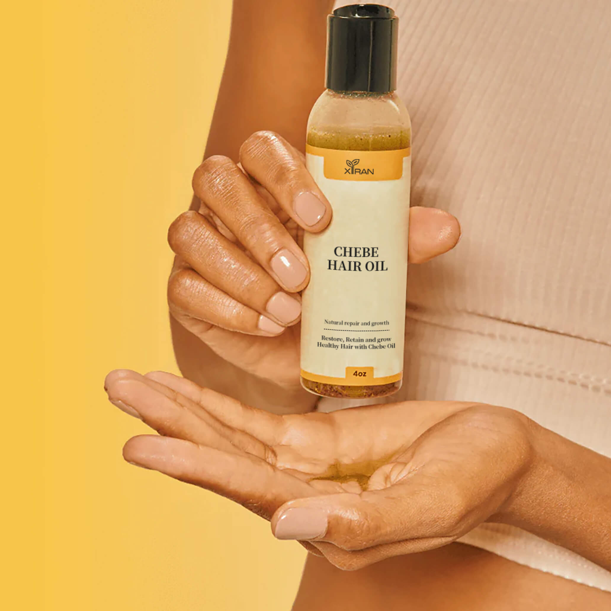 Hair Growth Oil has African Chebe Powder